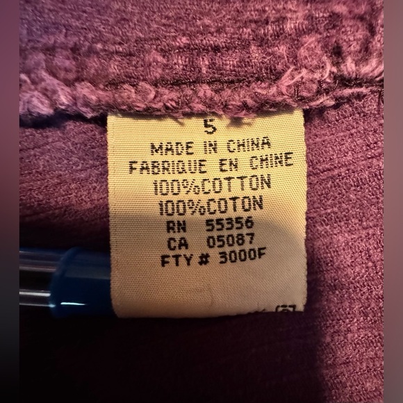 Vintage 1990s Squeeze Jeans Purple Kids One Piece Overalls Size 5 - Picture 8 of 12